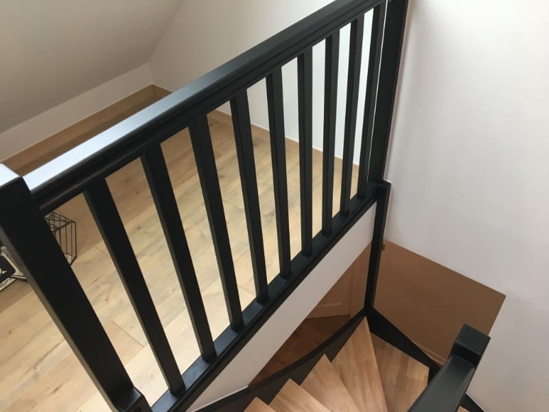 Rambardes escaliers noir