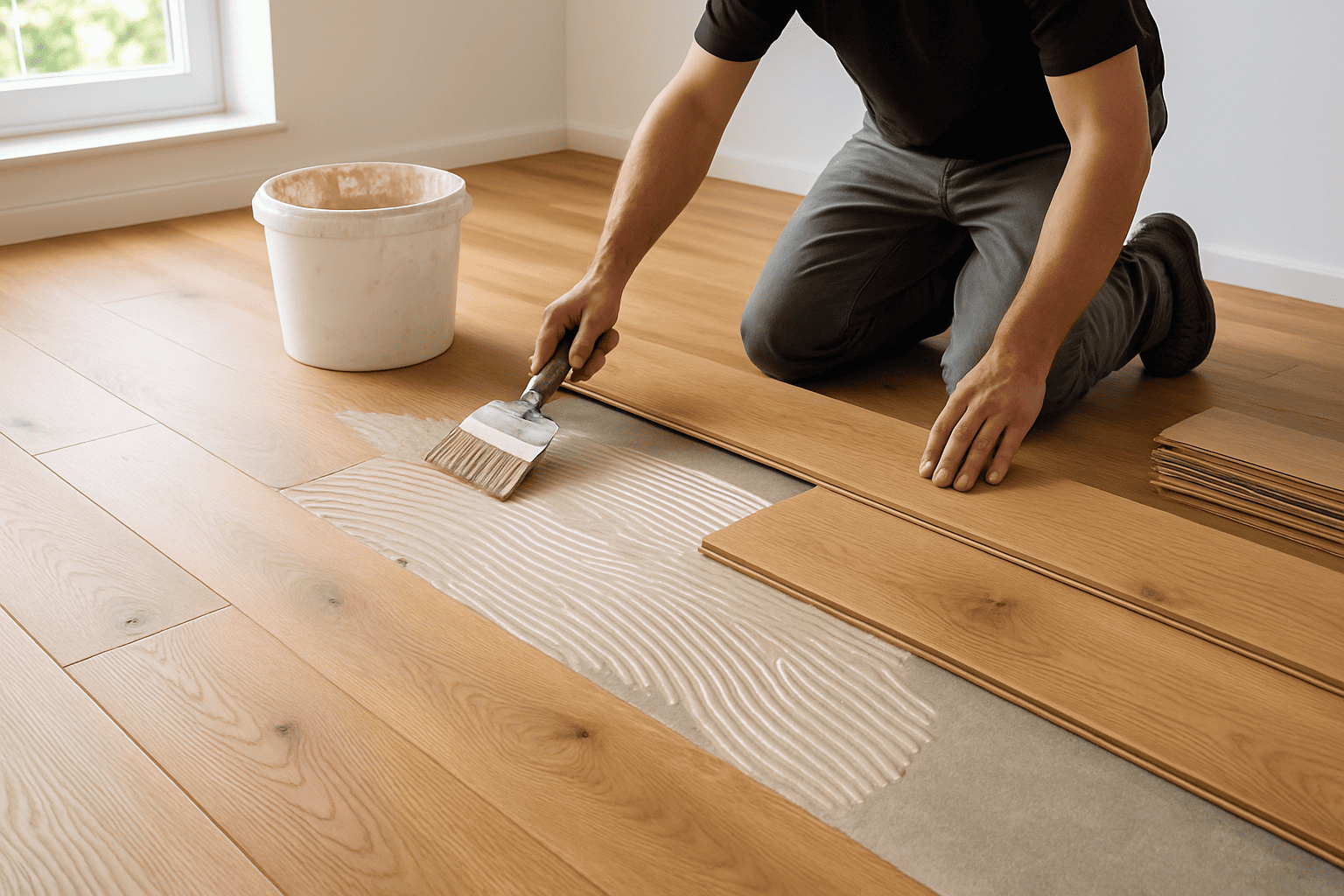 pose de parquet professionnel