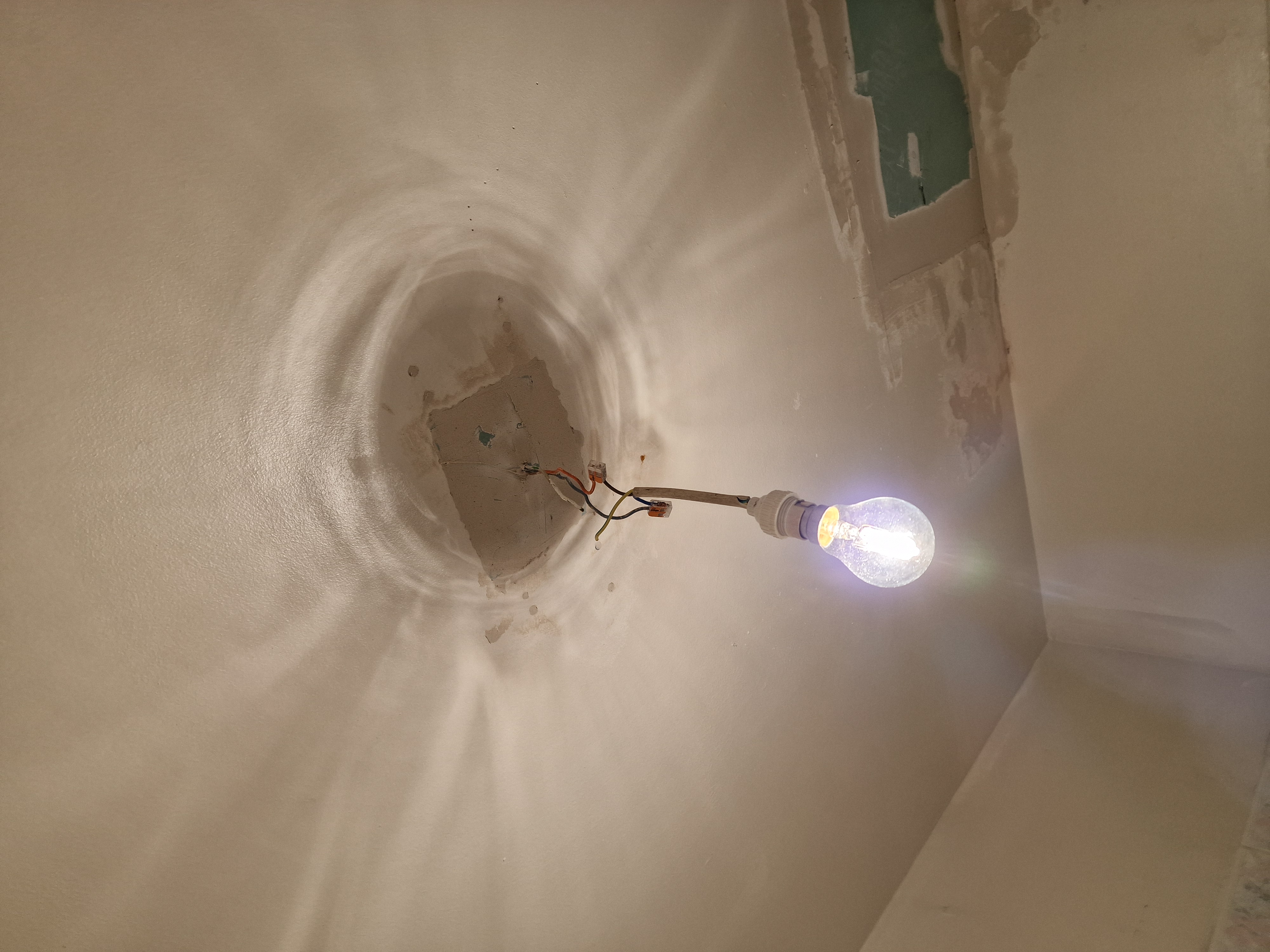 Peinture géométrique camaïeu de gris