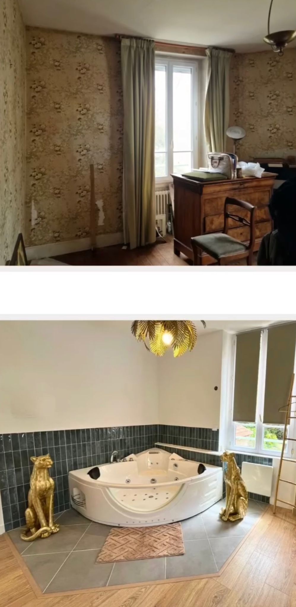 mur en formes géométriques grises